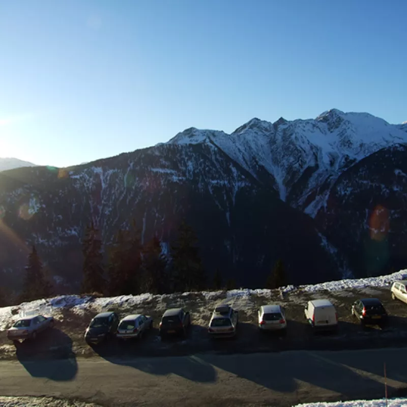 Location d'un appartement à Bisanne 1500 au pied des pistes - appartement 6-7 places - domaine skiable des Saisies