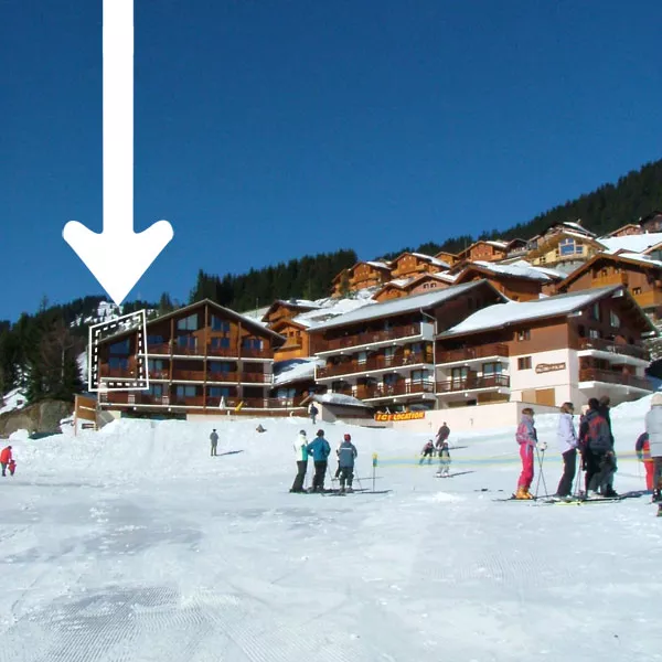 Location d'un appartement à Bisanne 1500 au pied des pistes - appartement 6-7 places - domaine skiable des Saisies